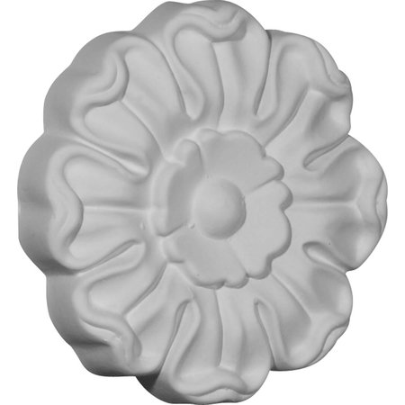 Ekena Millwork 3 7/8"OD x 5/8"P Helene Round Rosette ROS03X03HE